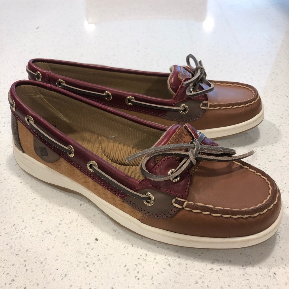SPERRY Angelfish - red & tan